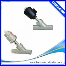 plastic actuator angle seat valve,for air, water, gas, steam,oil